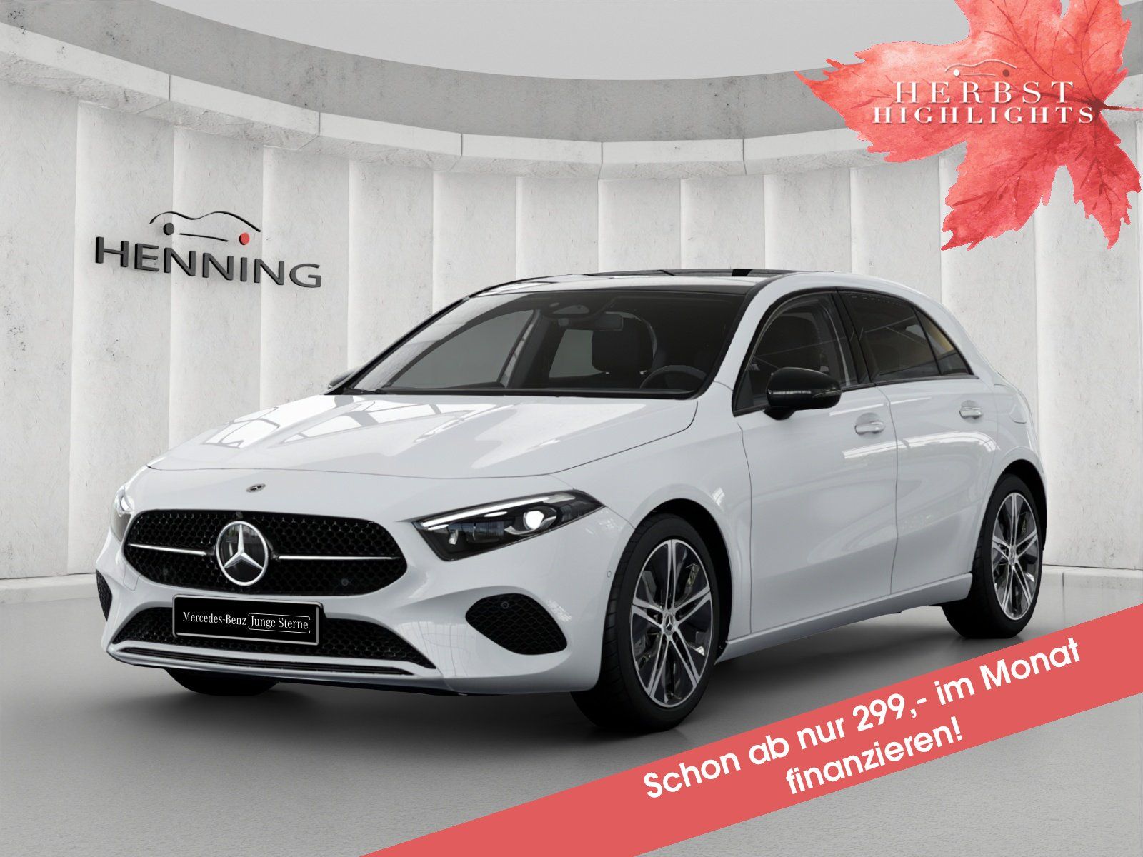 Mercedes-Benz A 200 d Premium Night Pano DIS Burmester 360 AHK