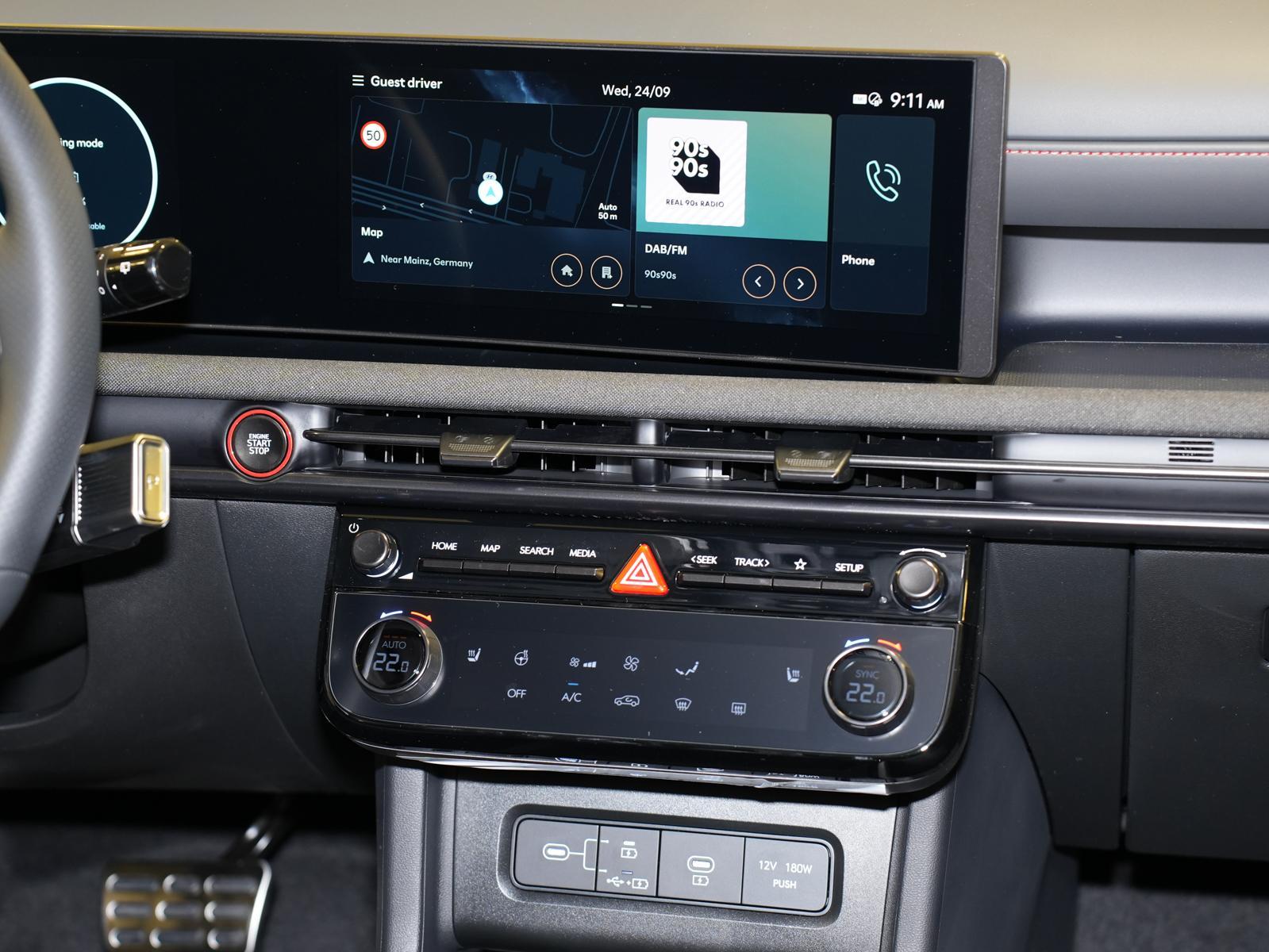 Hyundai TUCSON 1.6 TGDI N-Line 4WD Alcantara LAGERWAGEN, миниатюра 4
