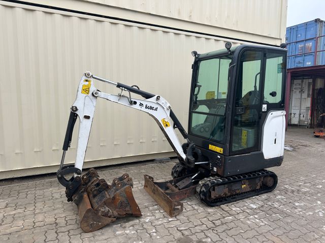 Bobcat E17 / 2019 BJ / 1.618 H / 4 x Löffel