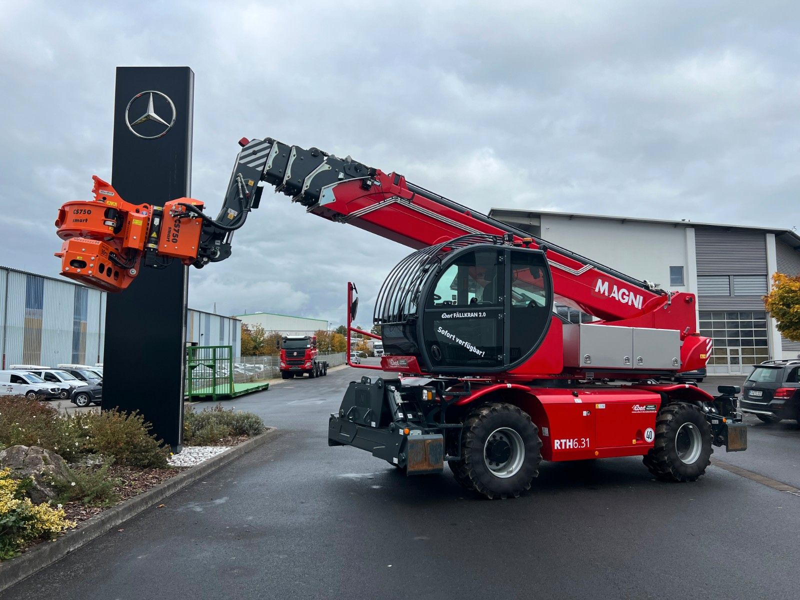 Fahrzeugabbildung Andere Magni RTH 6.31 SH / Fällkran 2 / Westtech CS750