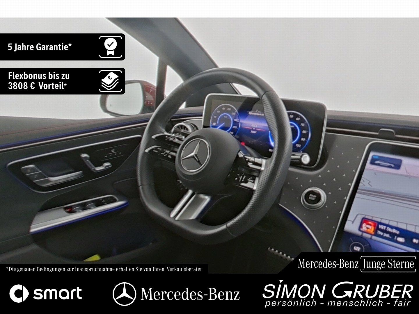 Fahrzeugabbildung Mercedes-Benz EQE 300 AMG Pano Ambi Memory LED Keyless Kamera
