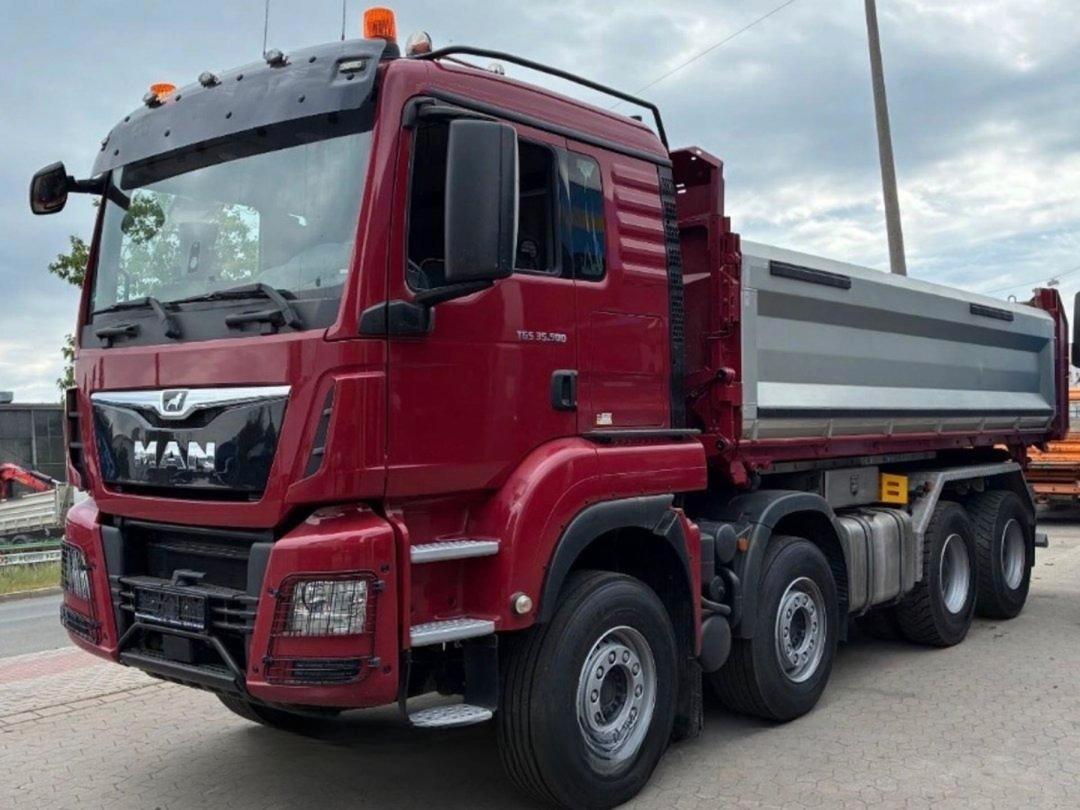MAN TGS 35.500 8x4 bordmatic tipper