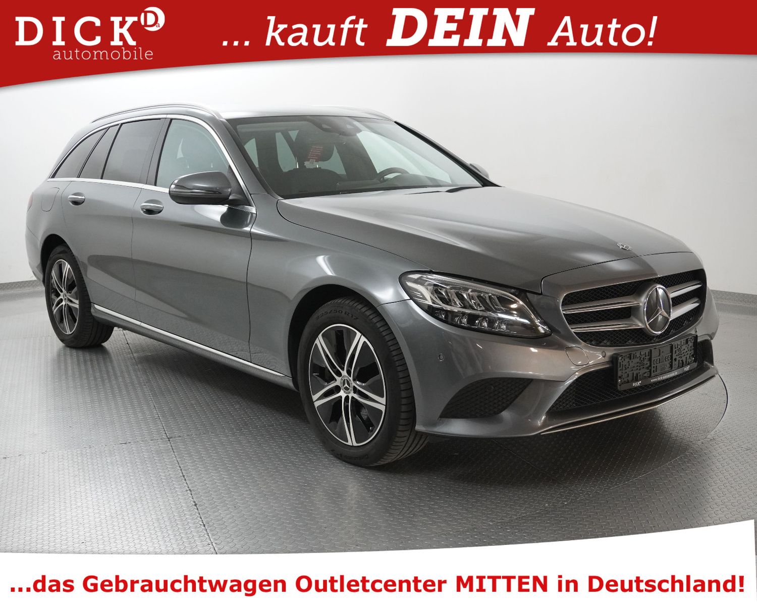 Mercedes-Benz C300d 4Mat 9G Avantg COMAND+KAM+LEDER+SHZ+LED+17