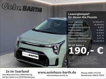Kia Picanto Vision Navi Apple CarPlay Android Auto D