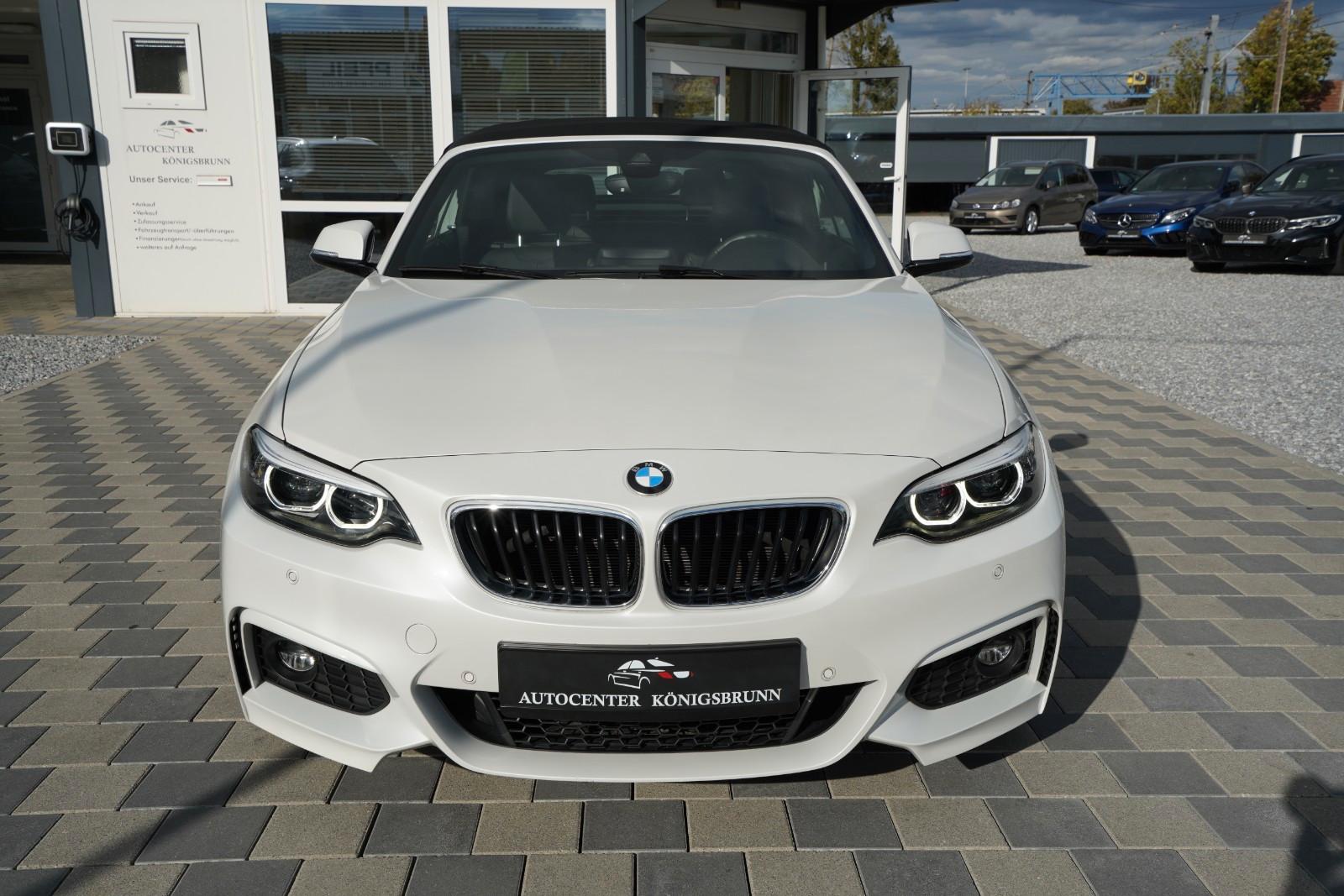 BMW 220i Cabrio*M Sport*Leder*H&K*Navi*Automatik*DAB