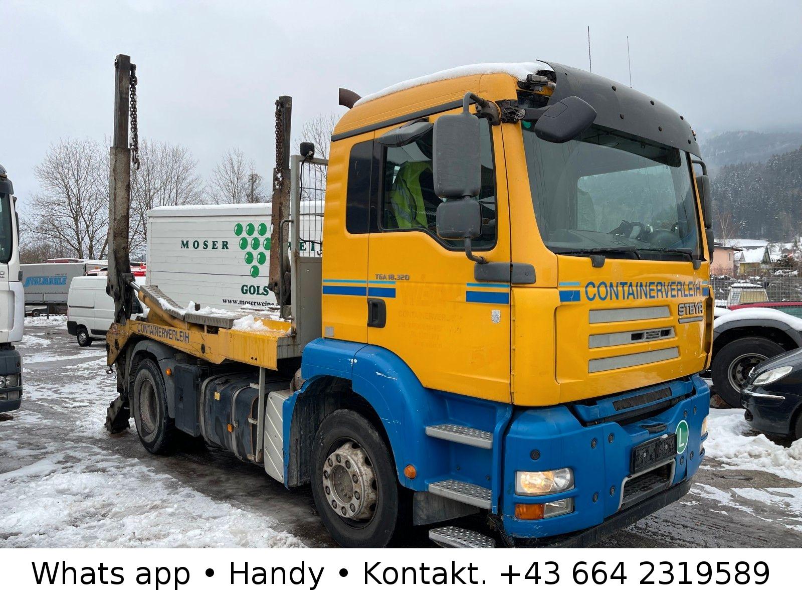 MAN TGA 18.320 4X2 Absetzkipper Euro 4 Bj 2007