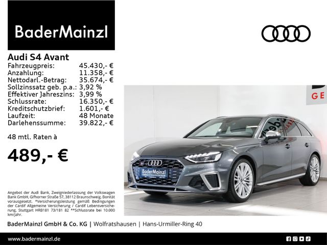 Audi S4 Avant TDI tiptronic Virtual Pano SHZ Matrix