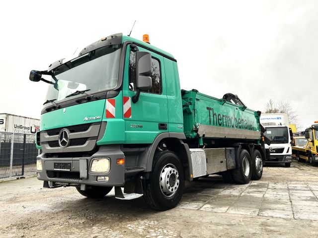 Mercedes-Benz Actros 2536 Atlas Kran 2-Seitenkipper Klima Funk