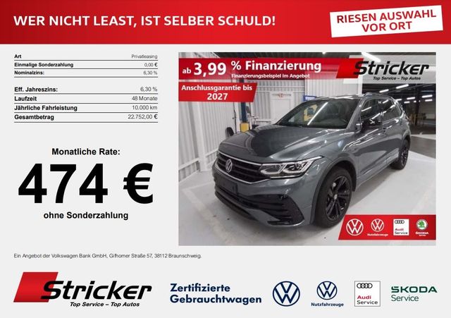 Volkswagen Tiguan Allspace R-Line 2.0TDI DSG 4M ,-ohne Anza