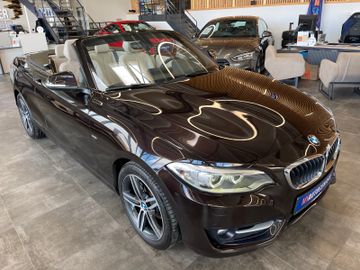 BMW 218 d Cabrio Sport Line *AHK*SHZ*Klima*Navi*