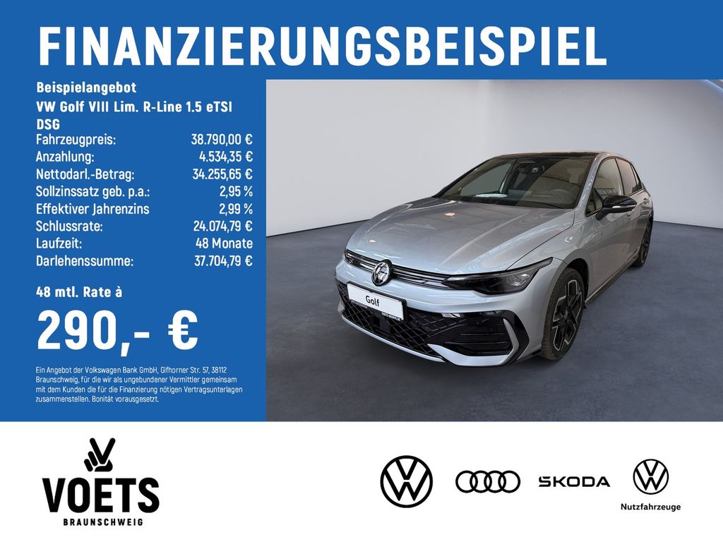 Golf VIII Lim. R-Line 1.5 eTSI DSG IQ.LIGHT+KEYL