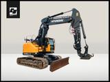 Hyundai HX235A LCR VA Kurzheck, Schild, OQ70/55