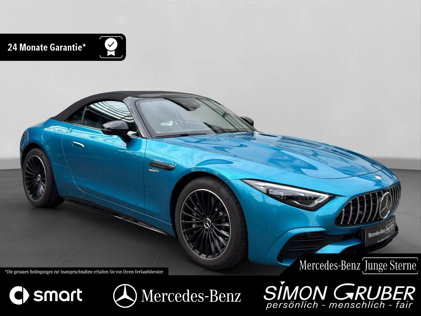 Fahrzeugabbildung Mercedes-Benz SL 43 AMG Carbon Sitzklima Massage Burm HUD HAL
