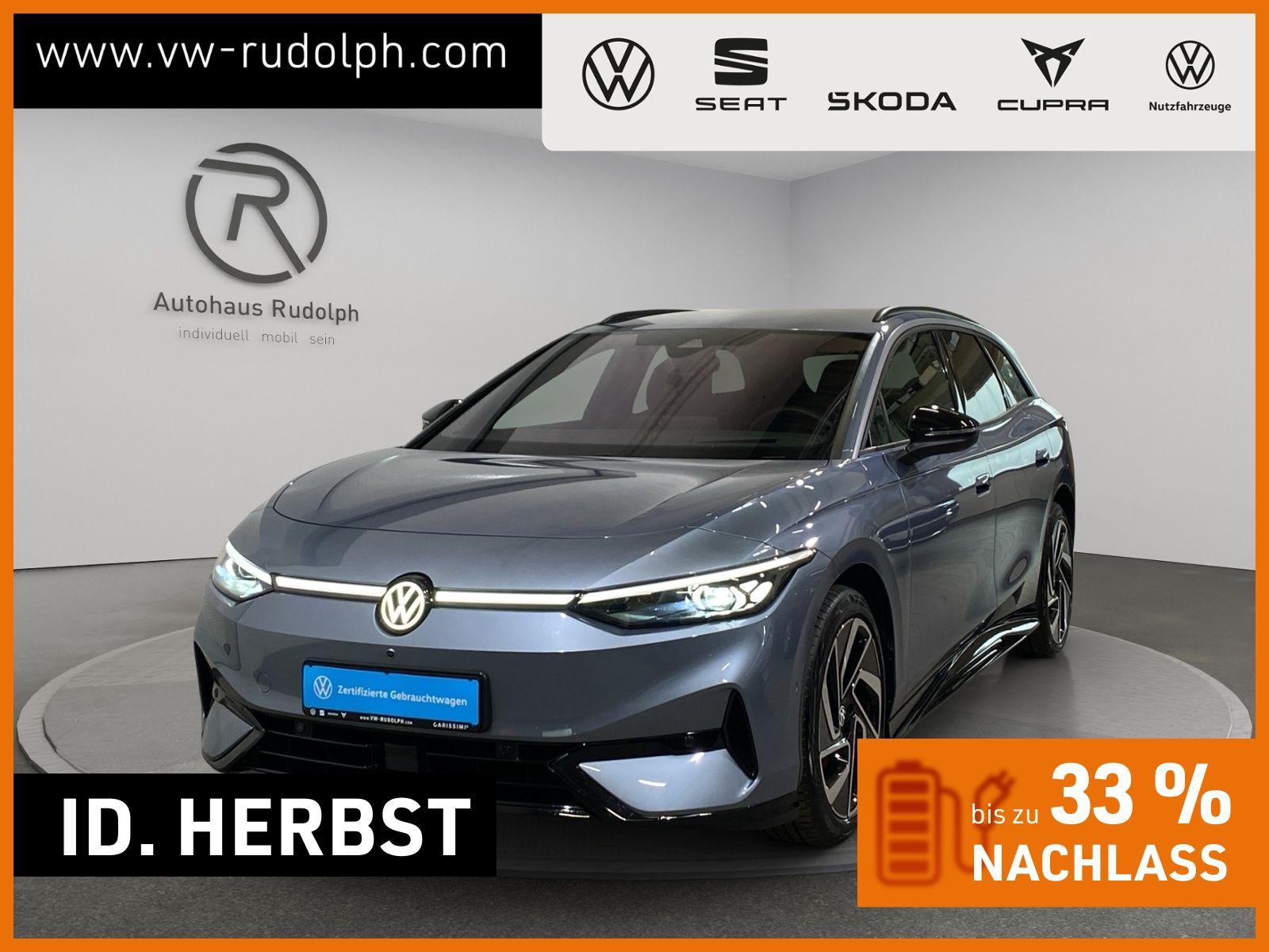 Volkswagen ID.7 Tourer Pro 82 kWh brutto / Navi RFK